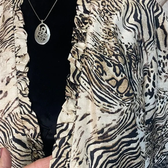 Chico's Style Jacket, sz XL or (C. sz 3) - Picture 3 of 10